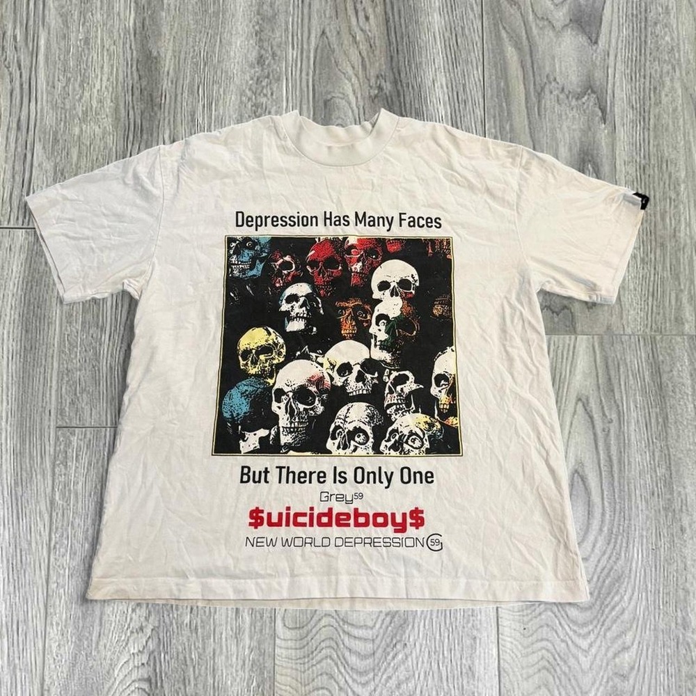 RARE $uicideboy$ G59 New World Depression Prescription Propaganda T-Shirt XL